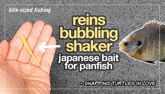 is this japanese plastic bait good for panfish?